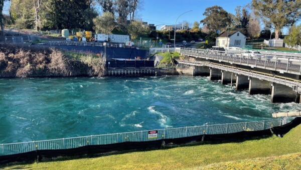 Taupō Control Gate Erosion Repair