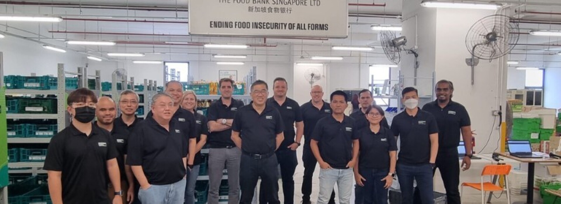 Volunteering at The Foodbank Singapore