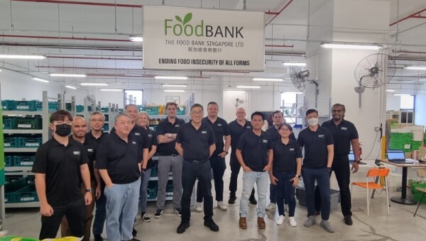Volunteering at The Foodbank Singapore