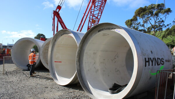 Low Carbon Concrete Jacking Pipe - a New Zealand Tunnelling First