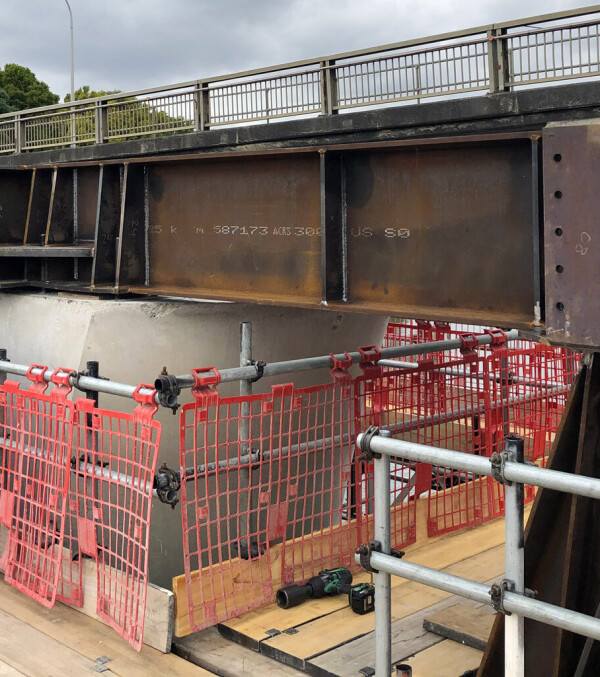 AMETI Bridge Temporary Works 