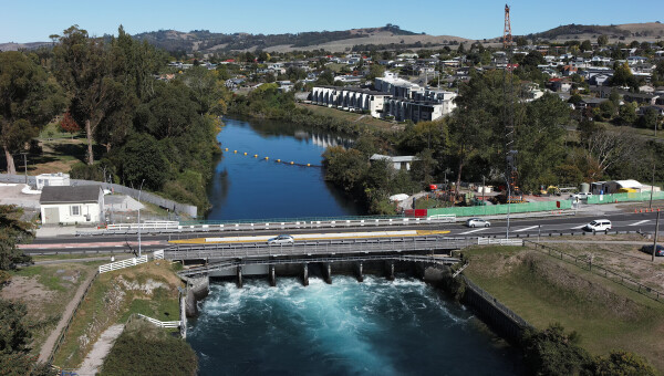 Taupō Control Gate Erosion Repair