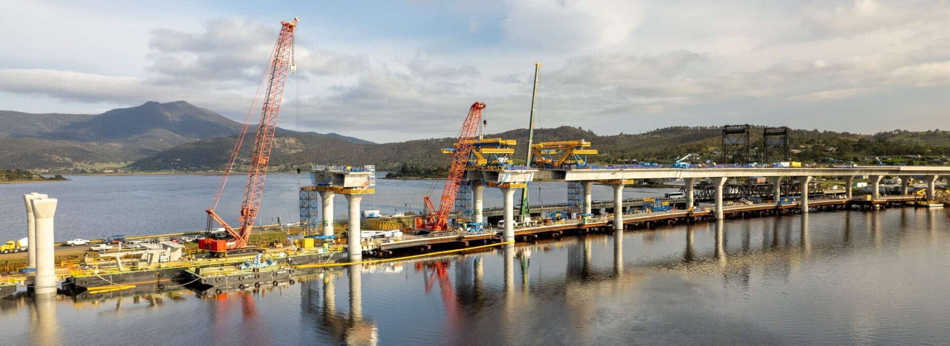 New Bridgewater Bridge - September flyover