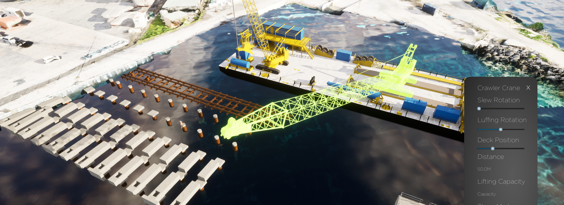 Bringing gaming technology to marine construction