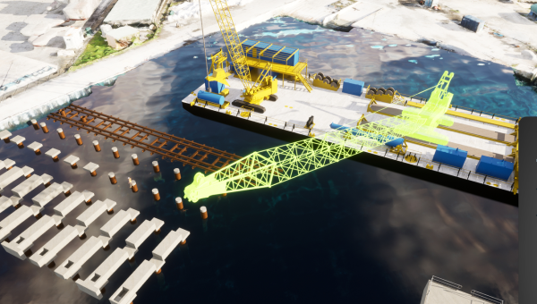 Bringing gaming technology to marine construction