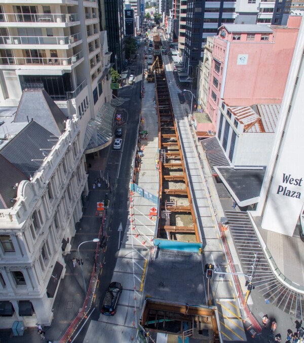 City Rail Link Contract 2 - enabling works