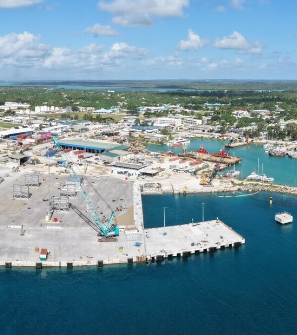 Queen Sālote International Wharf Upgrade