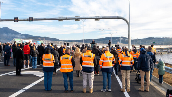 New Bridgewater Bridge is open!
