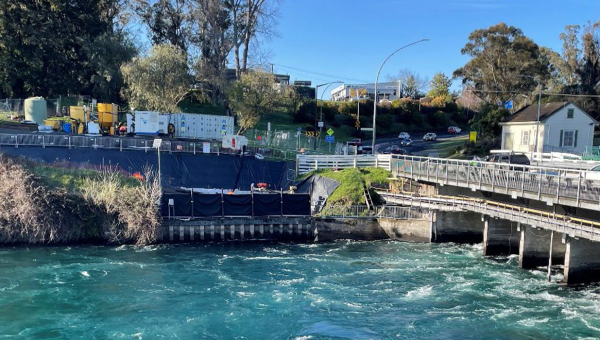 Taupō Control Gate Erosion Repair